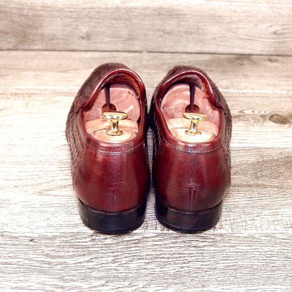 Allen Edmonds MESSINA Italian Loafer 12 B Narrow Brown * add $15 new Trees main image 4